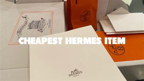 hermes for cheap|hermes cheapest item.